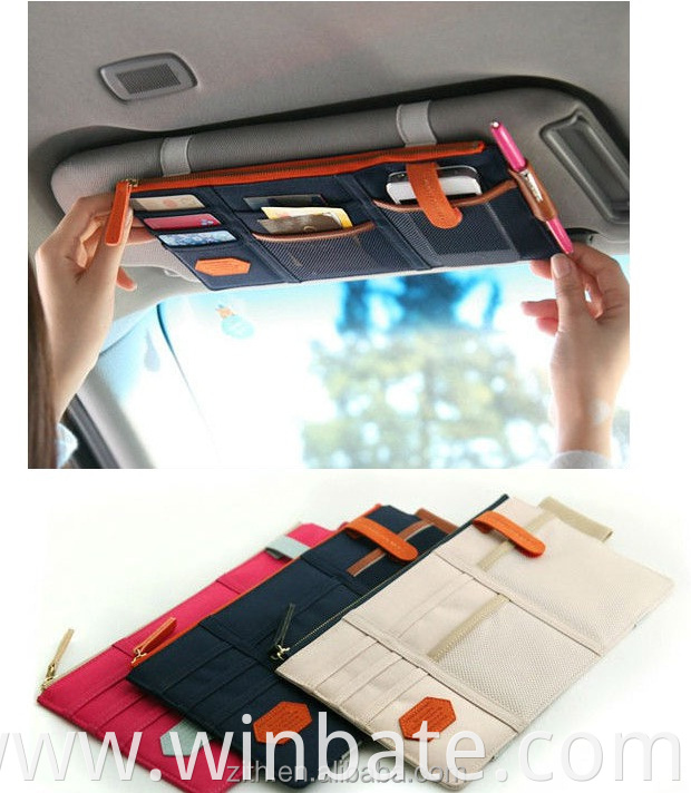 Car Sun Visor organizer